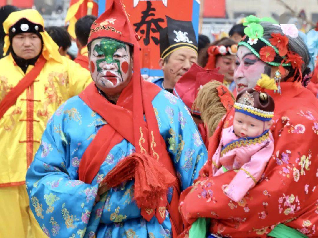 城中区|民俗社火展演将年味儿"拉满"_角色_人物_火神