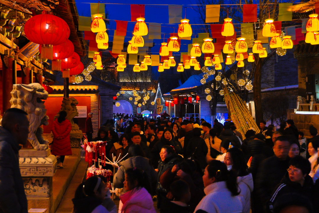 等等!忻州古城的年还没完_游客_年味_好戏