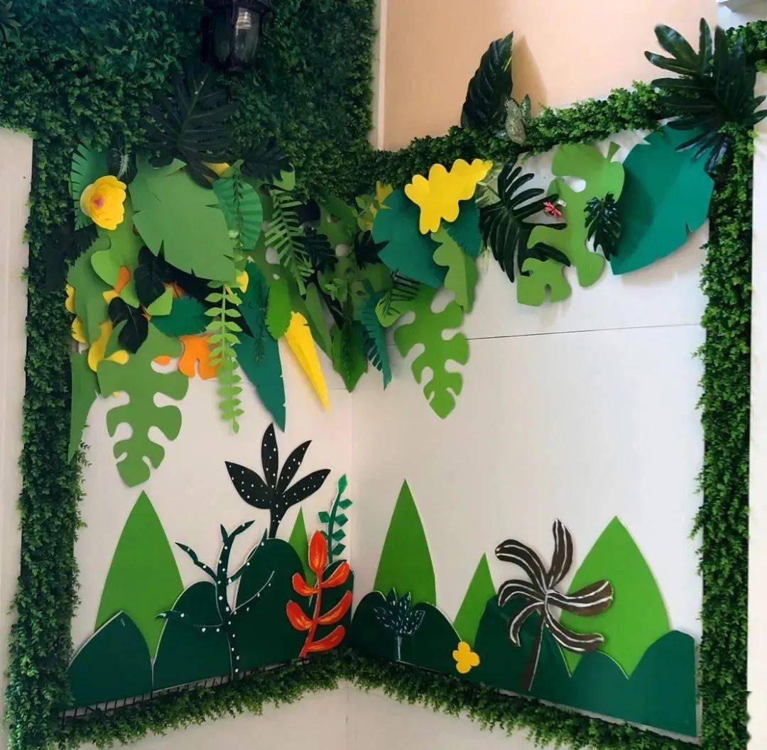 【开学环创】100款幼儿园春天主题环创,太美了!幼师园长快收藏!