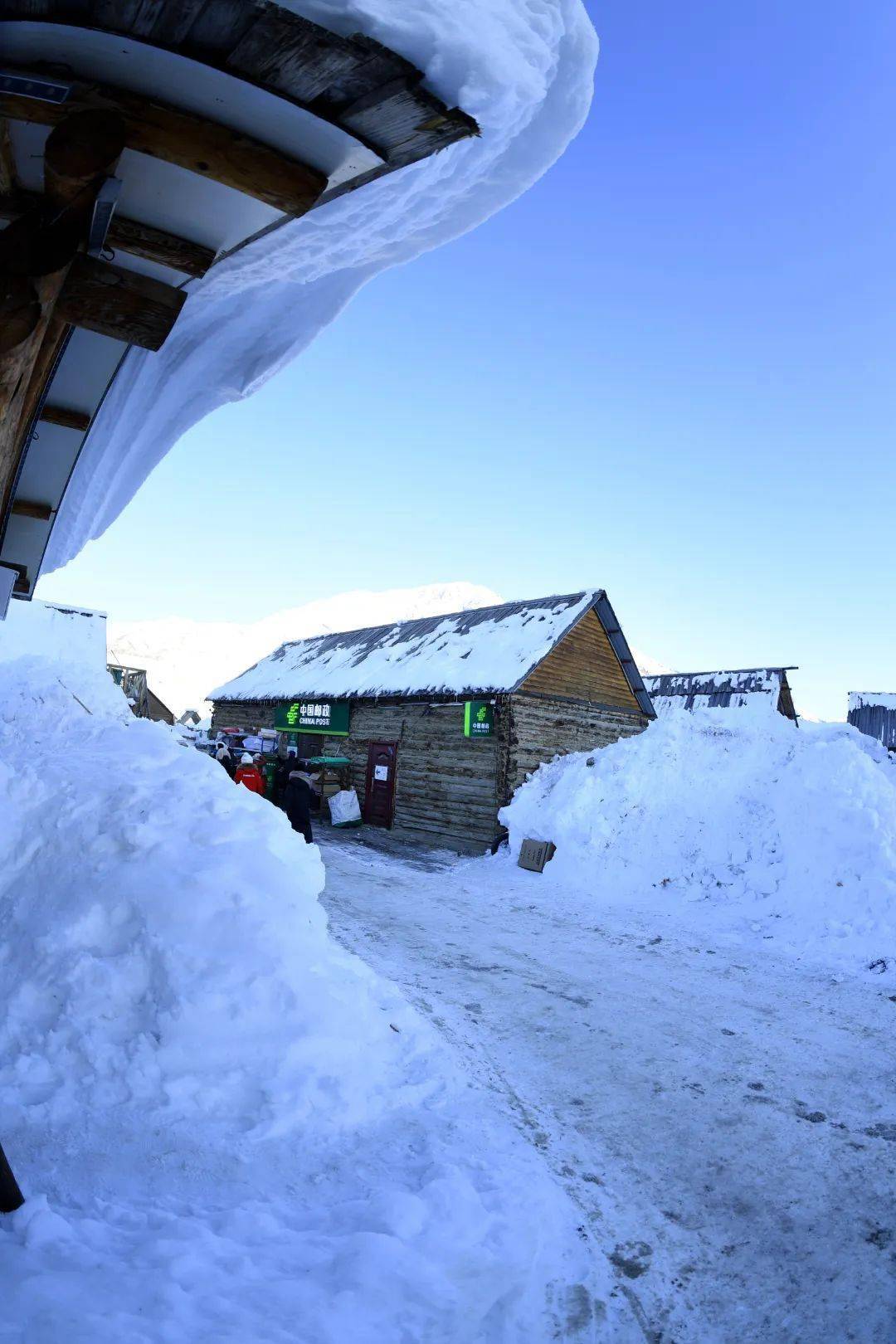 阿勒泰的冬天有多美?跟着邮政人打卡→_中国_吉木乃县_游客