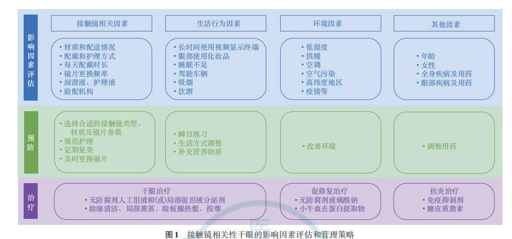 中国接触镜相关性干眼诊疗专家共识(2024)_影响_泪膜_泪液