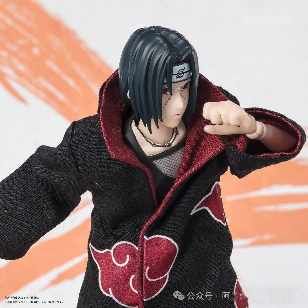 正版授权 万代 shf 可动 火影top99 宇智波鼬!