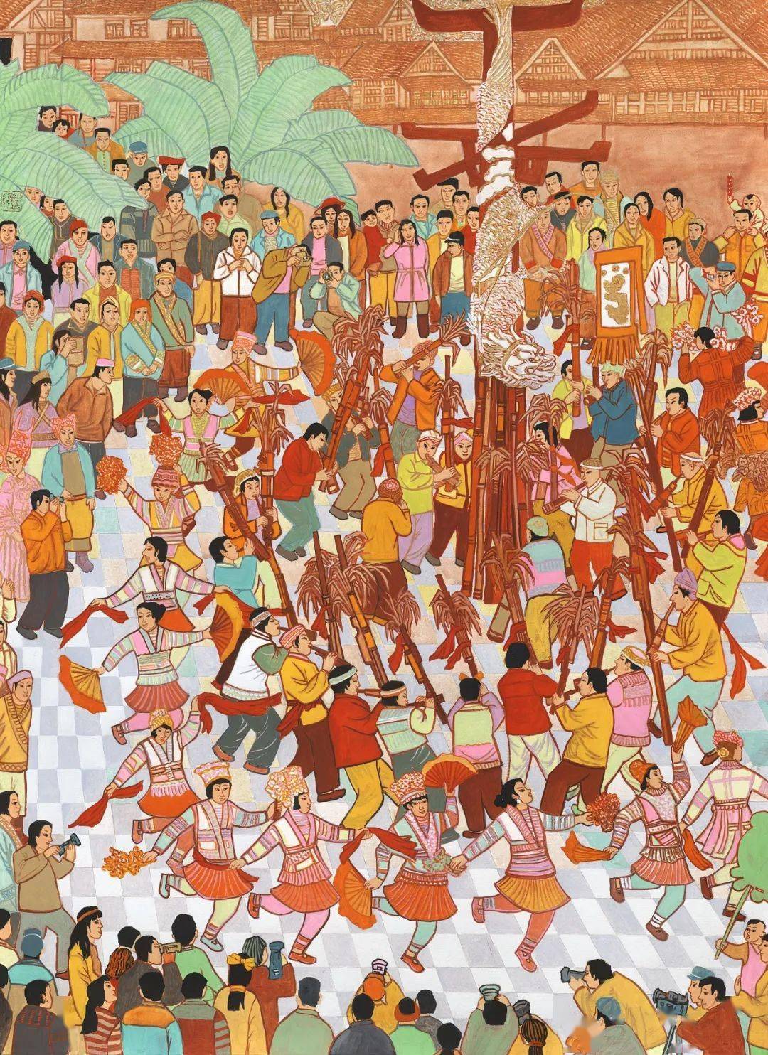 《龙腾盛世》 王旭 山东《香火龙舞庆盛世》 潘奇 广东《迎新鱼灯会》