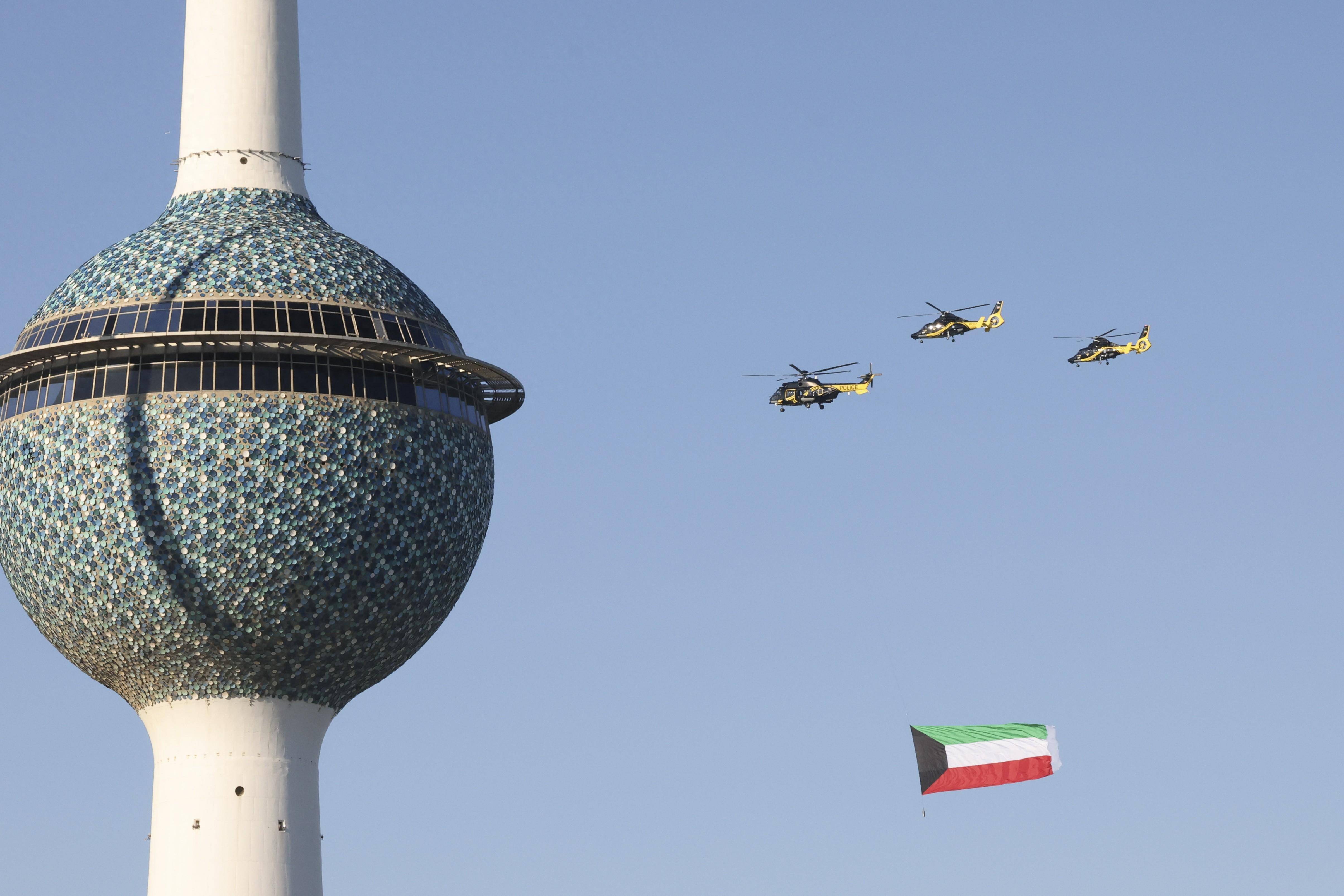 科威特:航空表演_阿萨德_新华社_首都