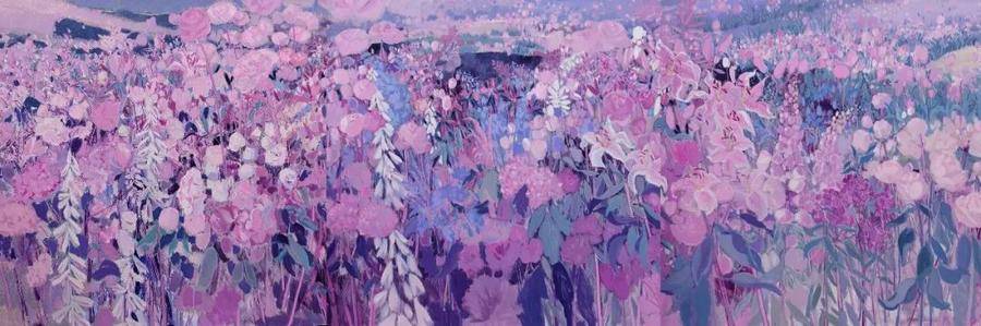 展讯|繁花间——李江峰油画作品展_创作_花卉_北京画院