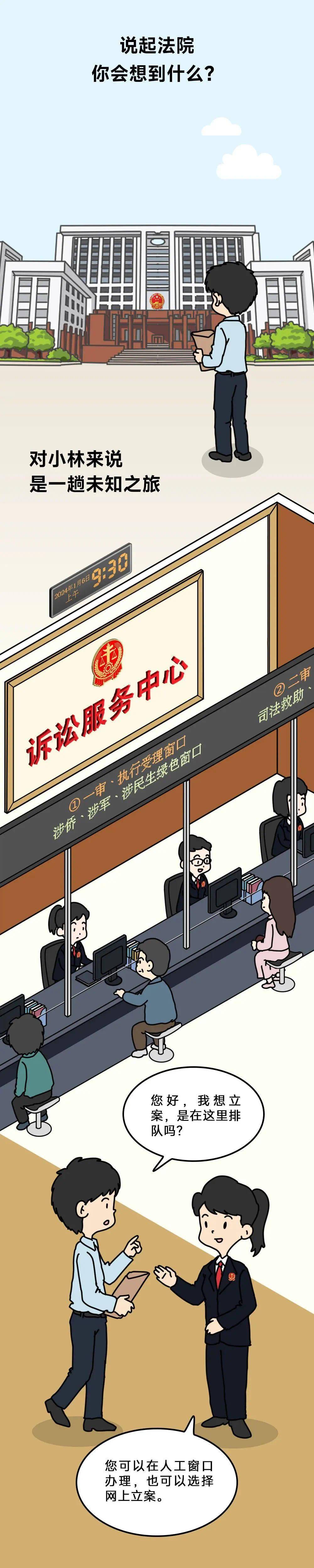 法院如何践行公正与效率?汕头中院这组漫画告诉你