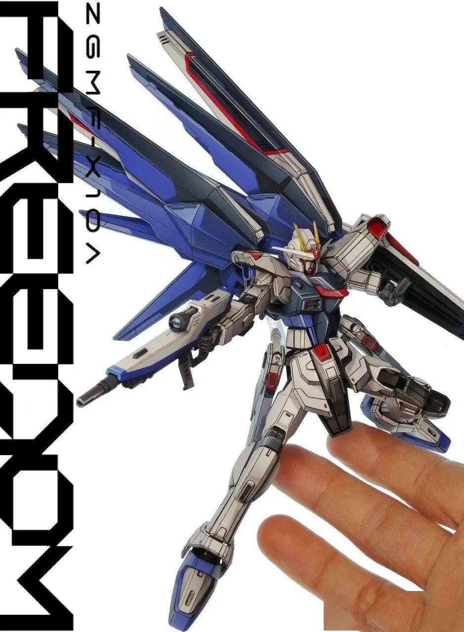 自由高达二次元涂装,把它涂进动画里_公众_来稿_套件