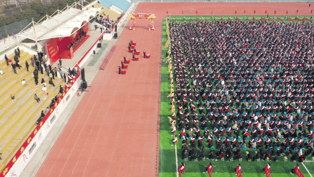 温县一中举行2024届高考百日冲刺誓师大会