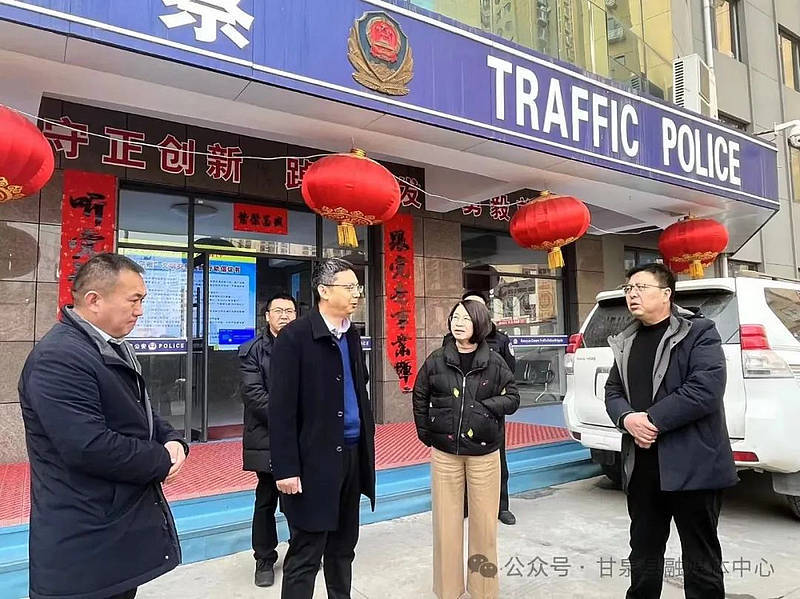 马洁调研我县创建省级文明县城测评点位工作