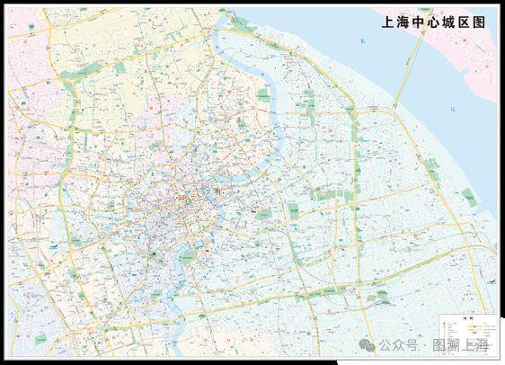 《上海市全图》效果图2024版《上海地图》在2023版基础上,修订部分