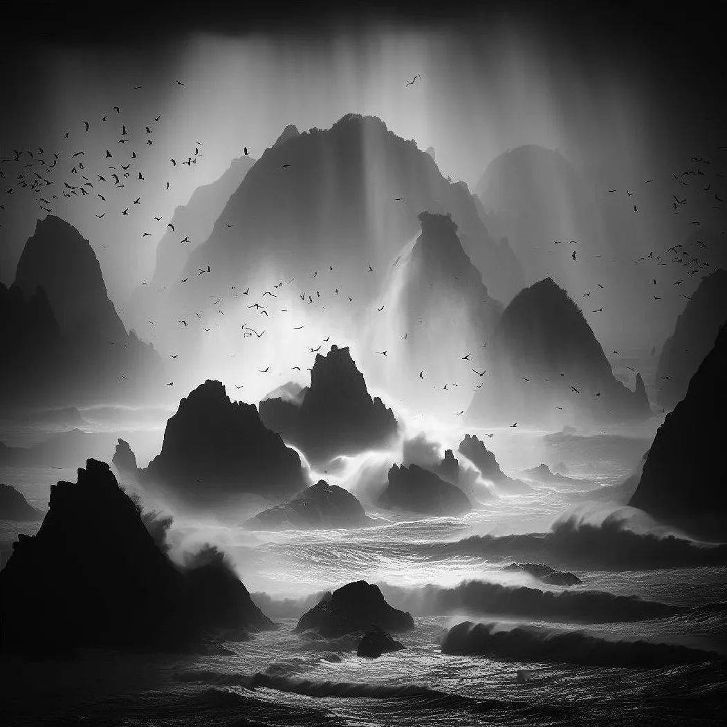 德国摄影师用黑白慢门光影来塑造人间仙境_风光_tischer_作品