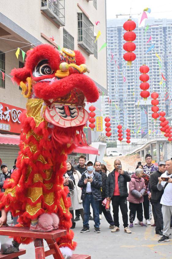 钟村出会第二日,场面墟撼!_街坊_康公_队伍