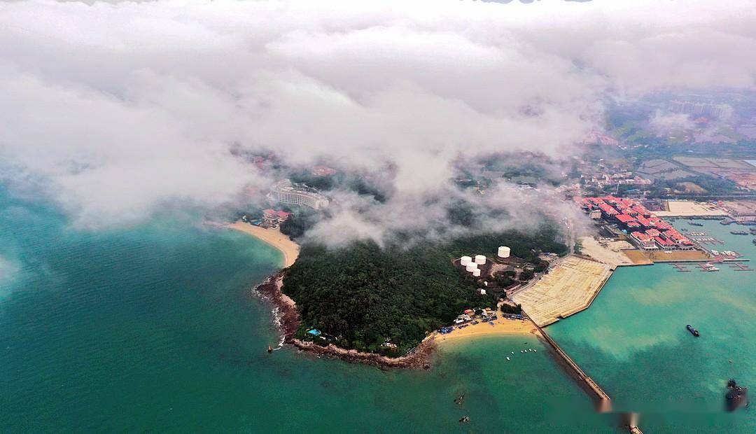 广西北海,冠头岭"海枯石烂"景区_城市_游客_氛围