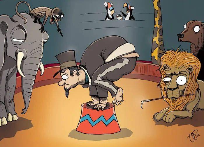 这28幅插画让人触目惊心:当人类与动物角色颠倒!
