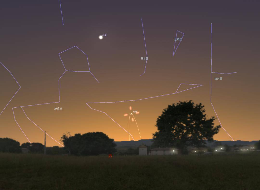 2024年3月重要天象预报_金星_太阳_西方