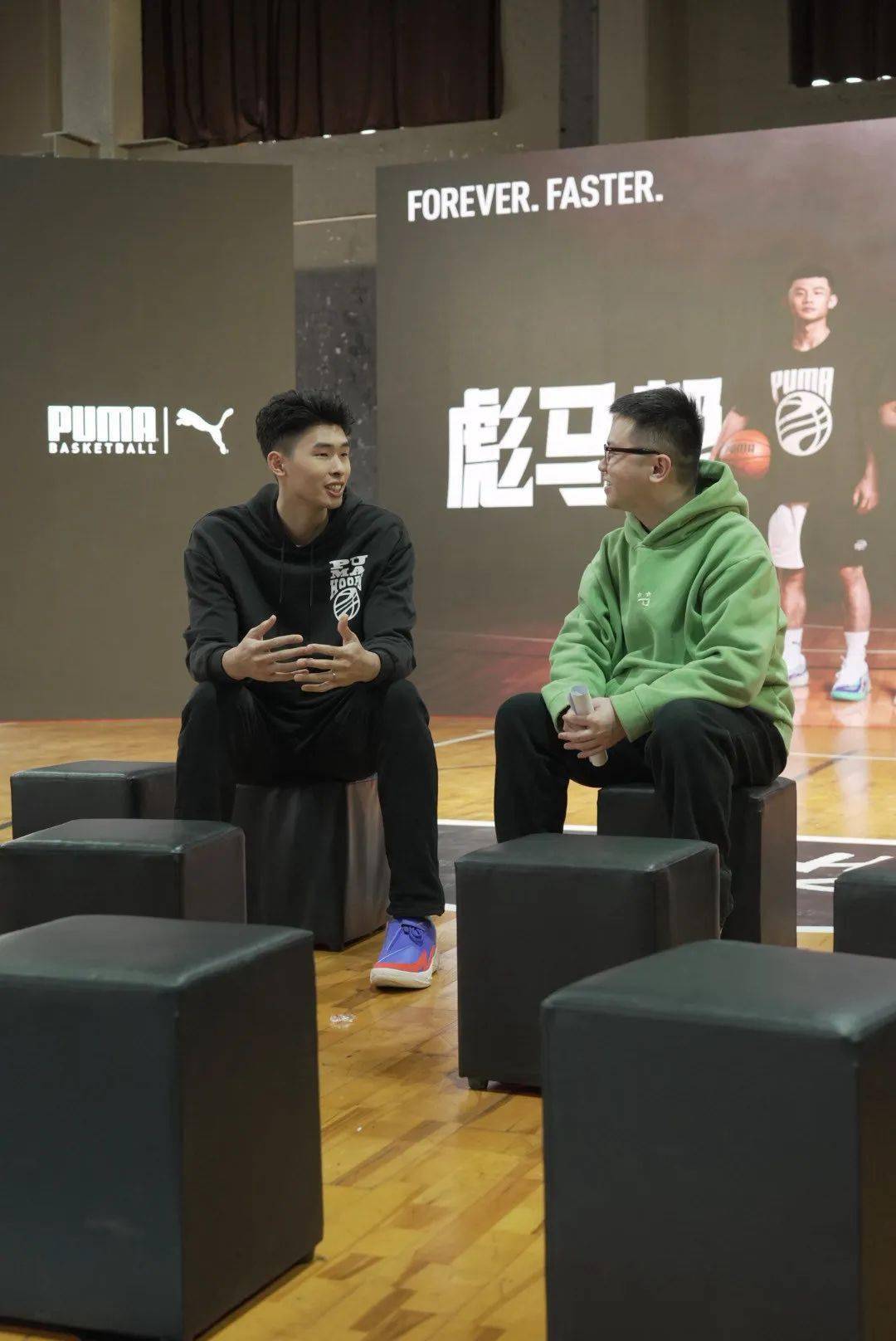 彪马帮集结专访互动cba全明星球员