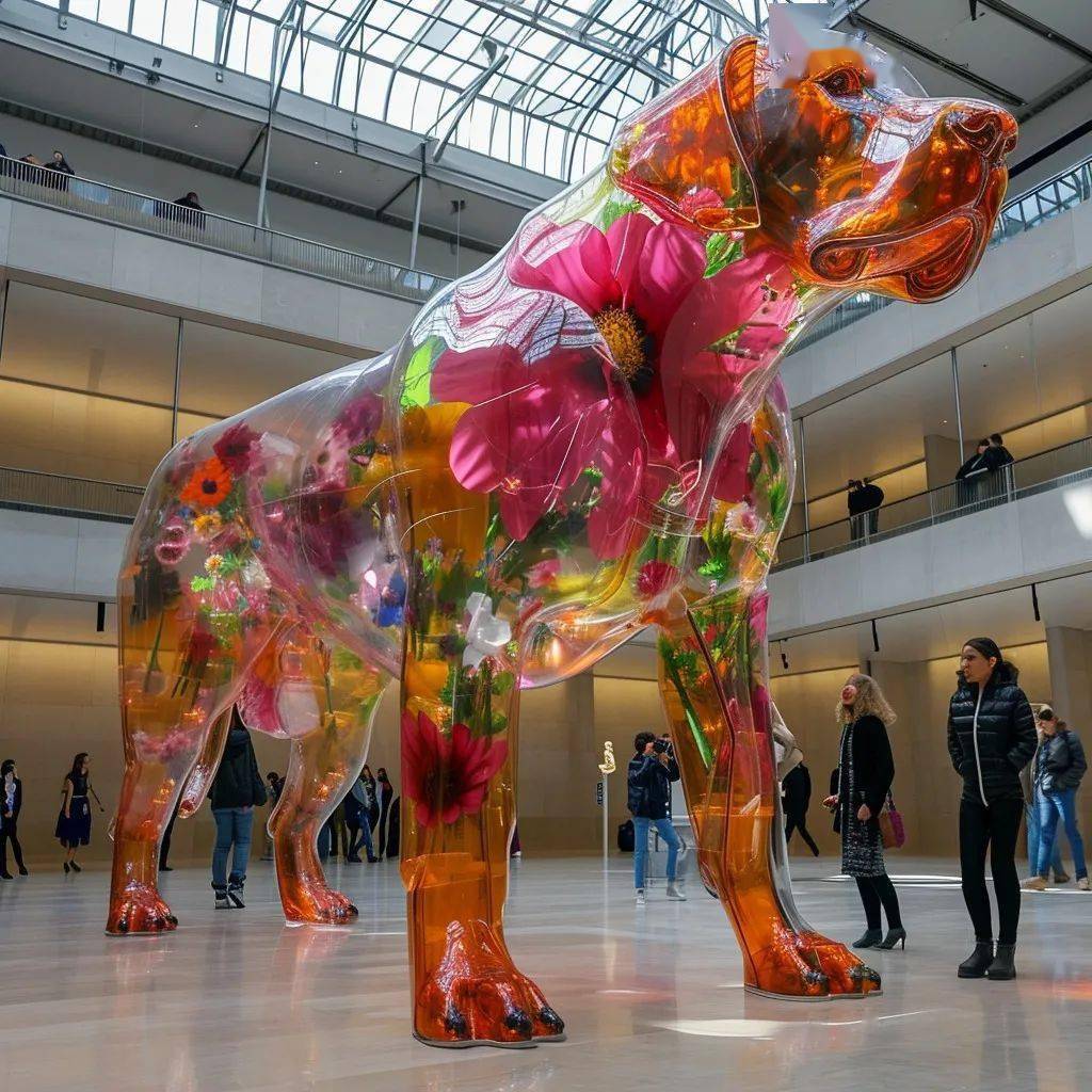 艺术装置作品透明花园