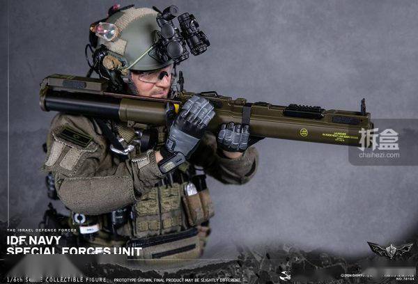 damtoys 以色列idf国防军海军 特种部队突击队 1/6可动人偶_弹匣_战术