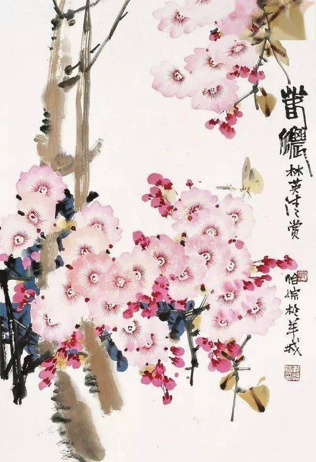 他的花鸟画就是一个大花园!_国画_大自然_创作