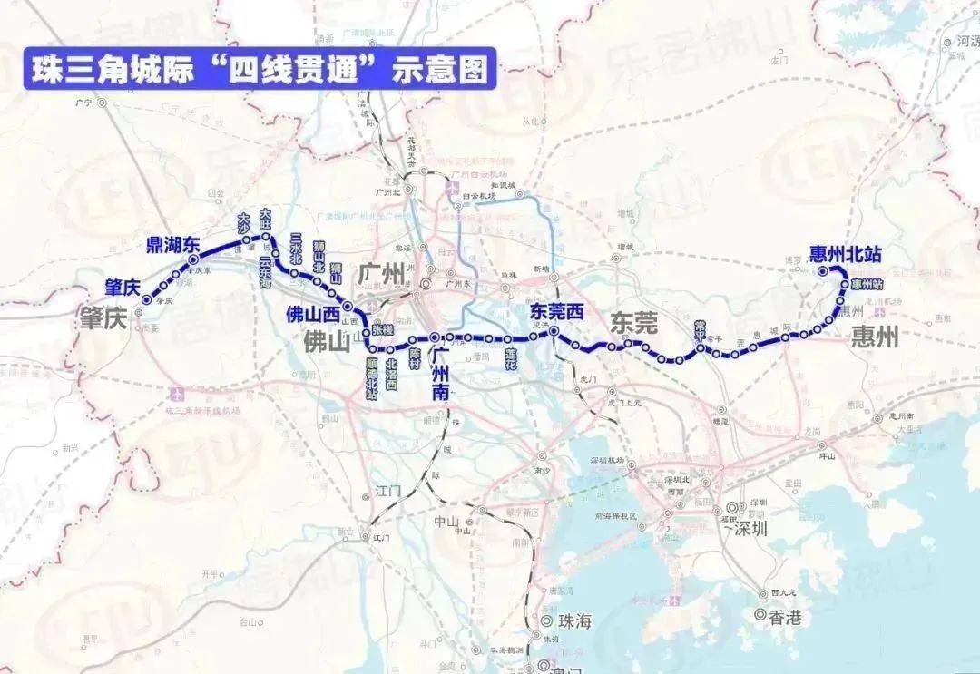 莞惠城际开启公交化运营模式最短行车间隔5分钟