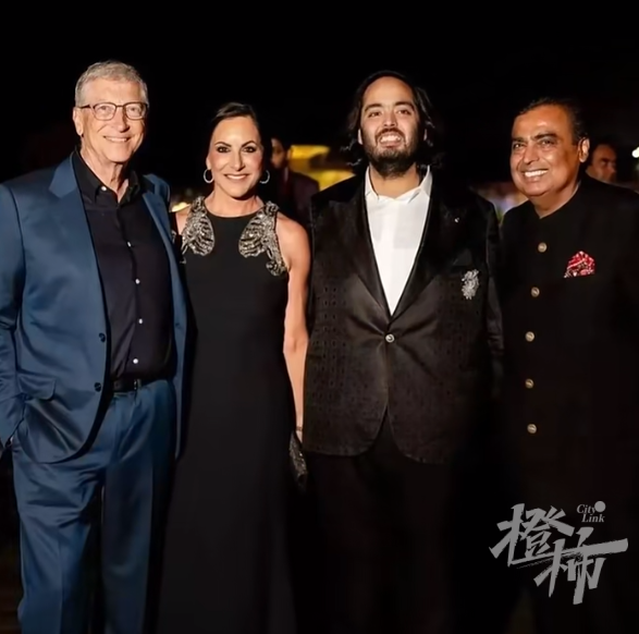 办婚前派对,比尔盖茨,扎克伯格,谷歌ceo都来了_安巴尼_南特_穆什克