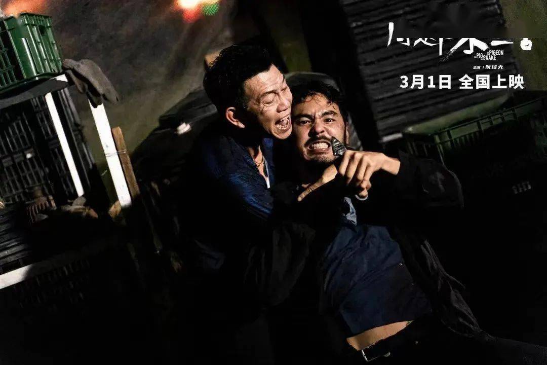 片中酣畅淋漓,激烈刺激的打斗场面,主人公陈桂林千里追凶,以恶制恶的