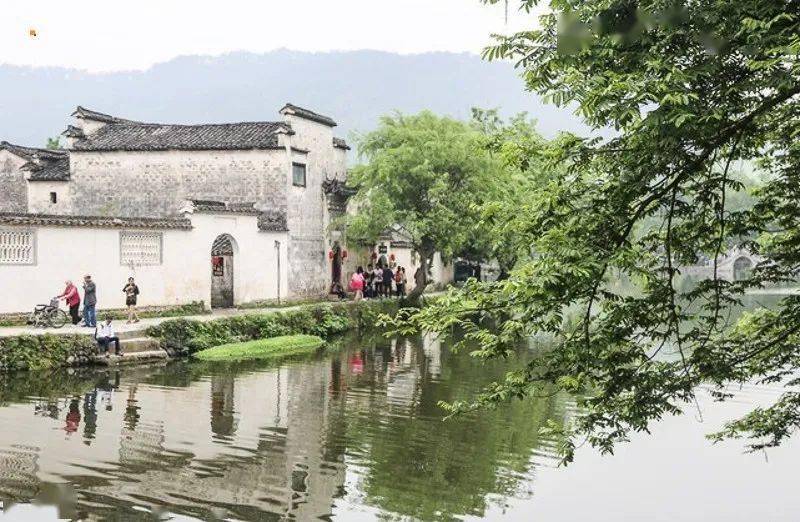 清明3天又见61黄山火车の水墨徽州黄山宏村木坑竹海新安江山水画廊