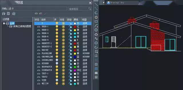 "下笔"前先设置,图幅,单位和精度,比例按照1:1