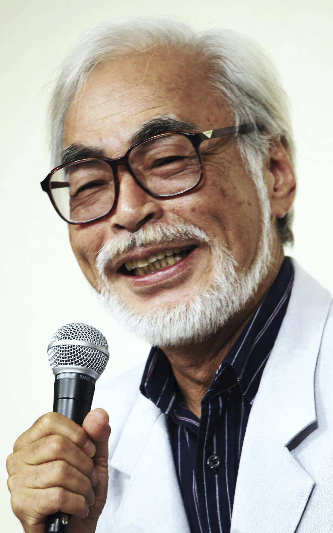宫崎骏的白胡子没了,网友:认不出来了
