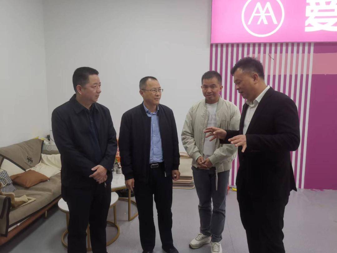 市人社局卢洪涛一行到揭西县棉湖镇调研