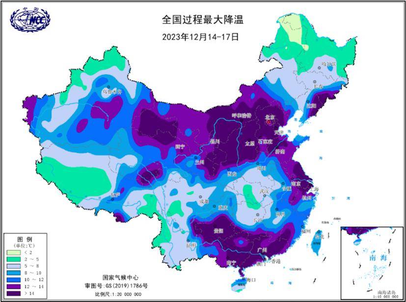 全国气温回暖地图图片