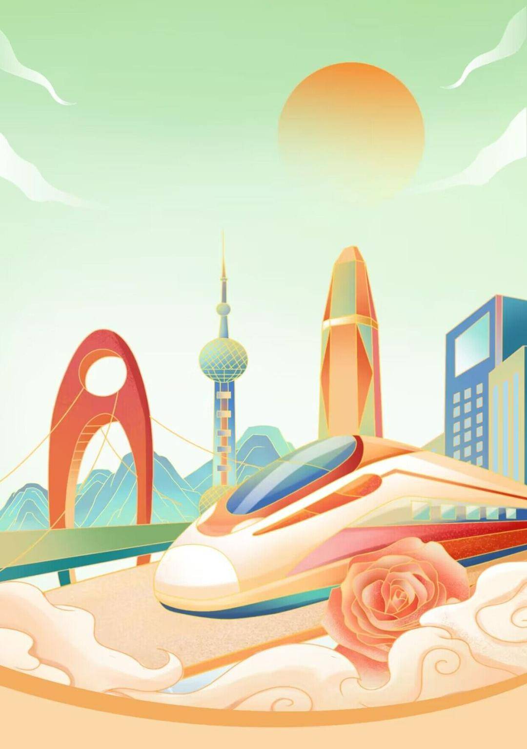 周末去哪玩烟花三月坐高铁去逛长三角的公园啦