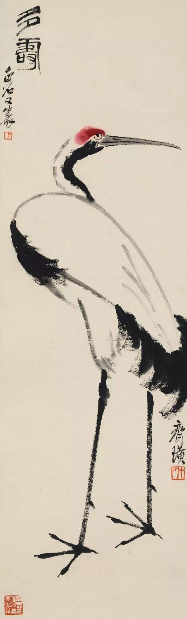 齐白石上课只画不讲,作画只送女学生~_齐先生_女孩子_审美