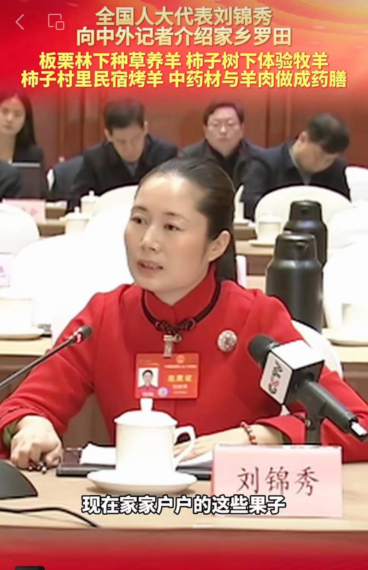 全国人大代表刘锦秀鼓励女性想干都能闯出一片天地