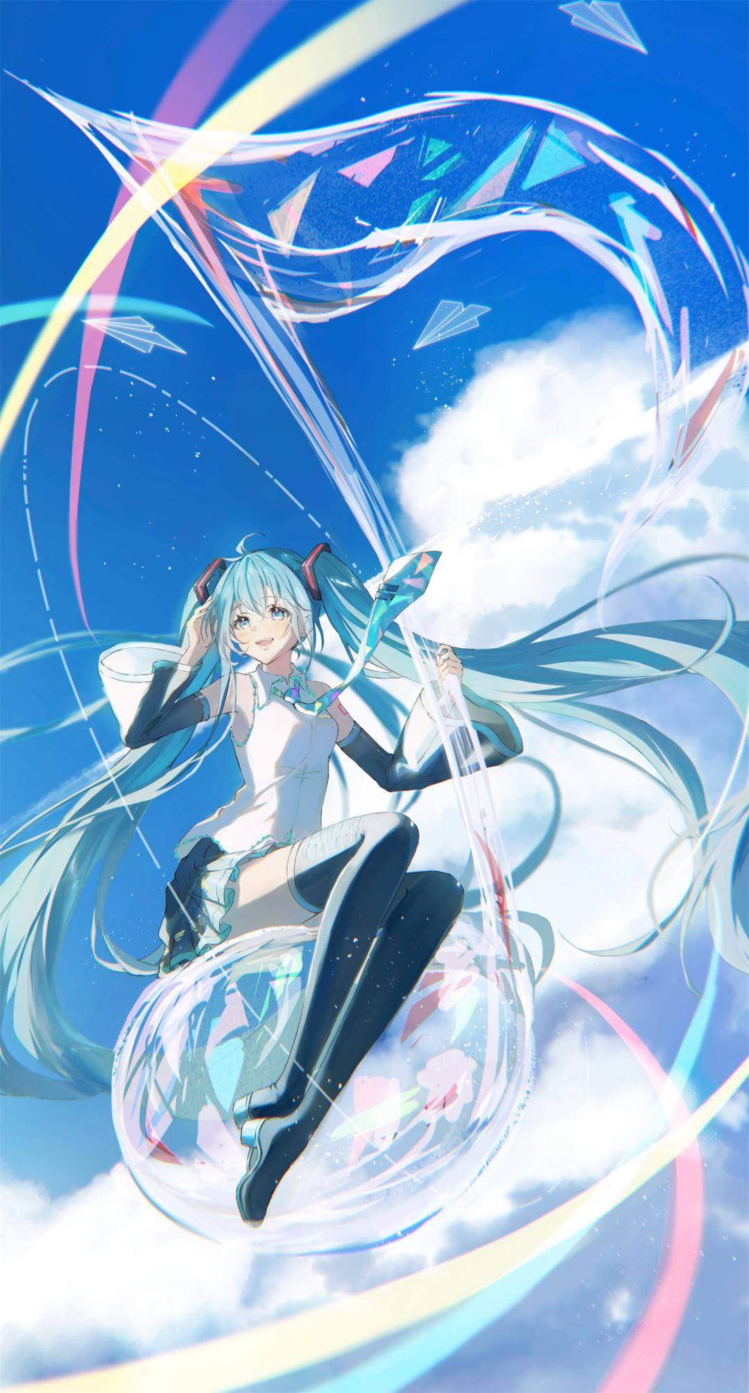 初音竖屏壁纸图片