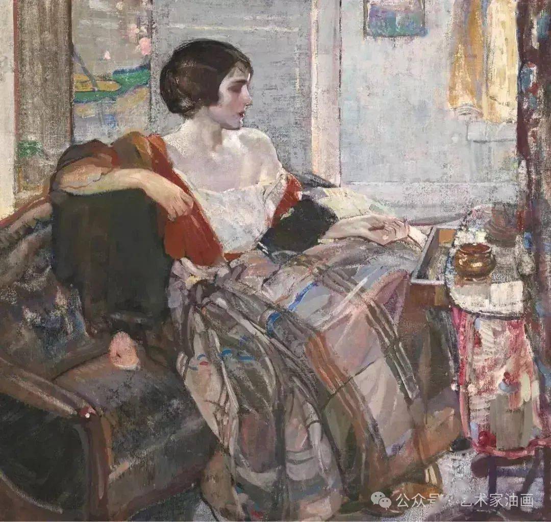 美国印象派画家理查德·埃米尔·米勒