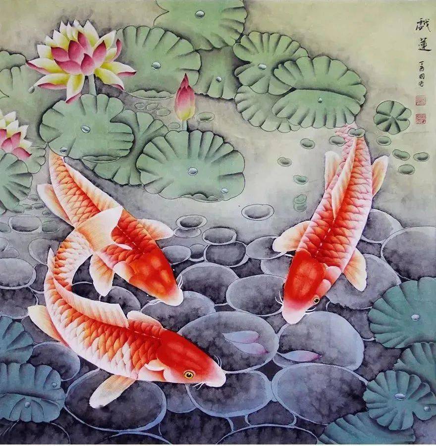 【艺术世界】他的工笔画,栩栩如生,让人赏心悦目!_欧阳国