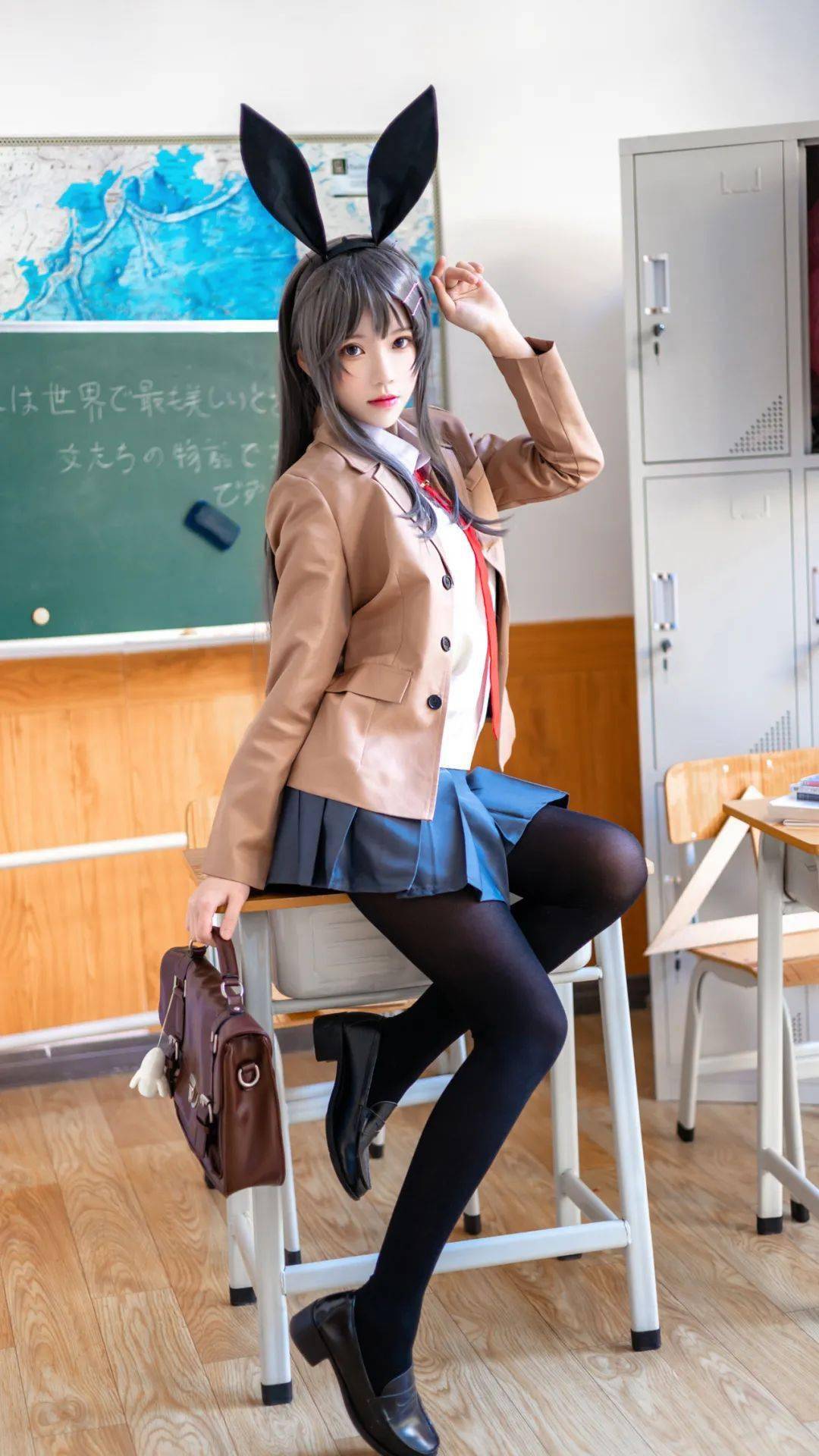 67cosplay丨青春猪头少年不会梦到兔女郎学姐:樱岛麻衣