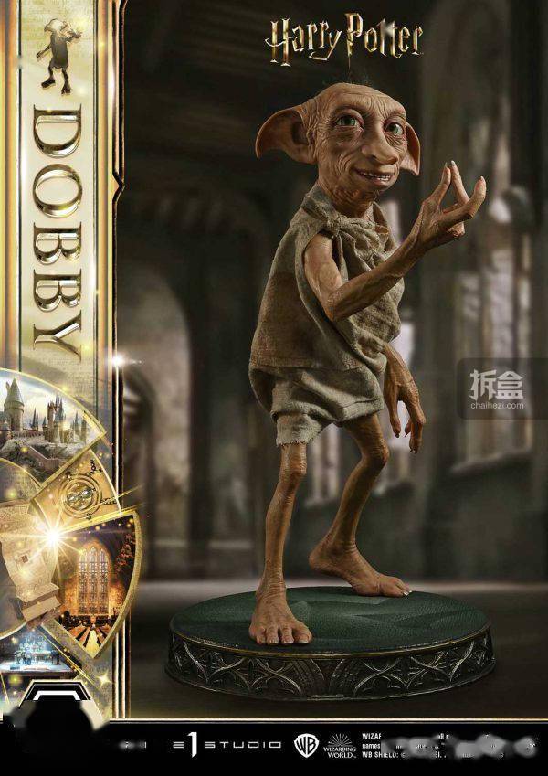 prime 1 studio 哈利波特 dobby多比 1/2电影艺术雕像
