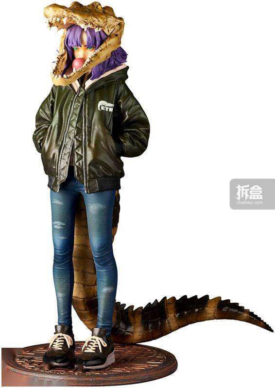 kaiyodo海洋堂crocogirl鳄鱼女孩17日系少女手办