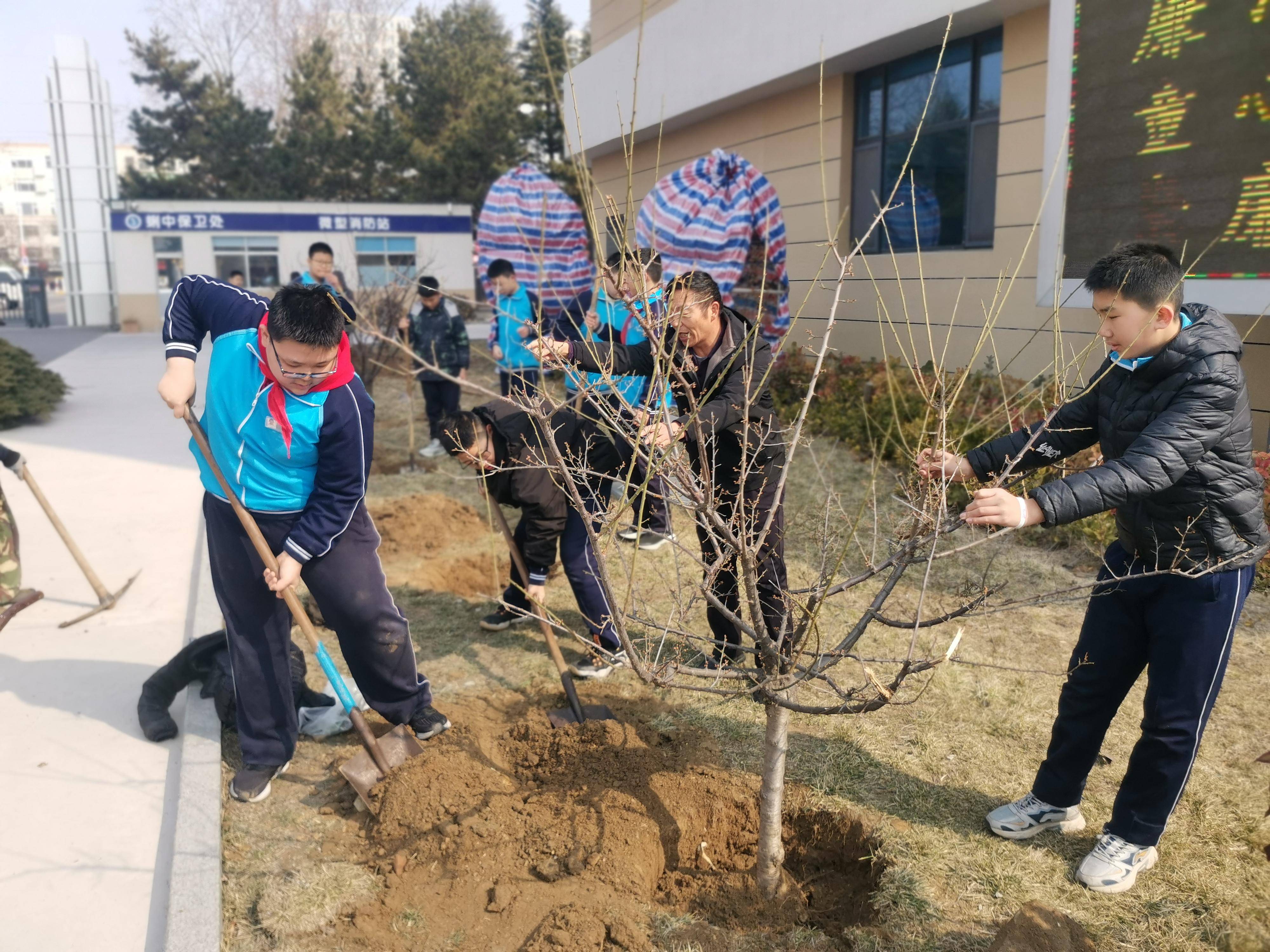 荣成市蜊江中学校徽图片