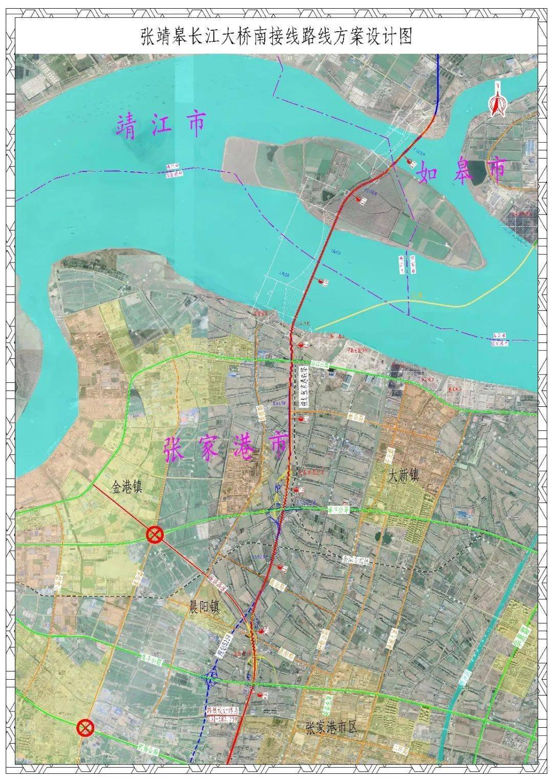 张皋过江通道拆迁范围图片