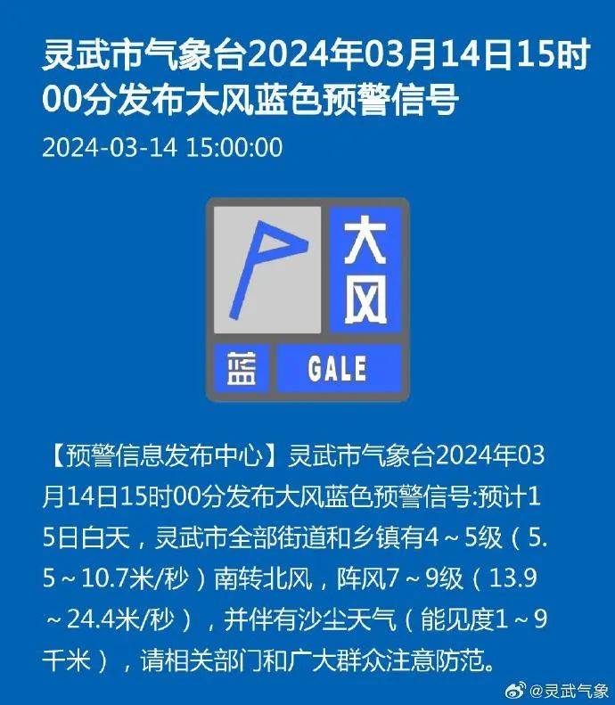 1518日我市将有大风沙尘和降温天气