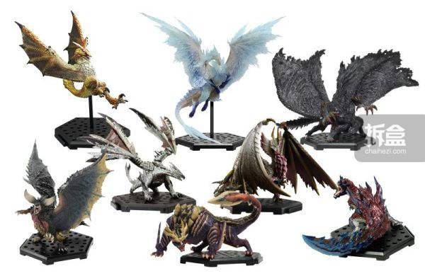 卡普空创造者怪物猎人20周年第二弹霞龙天廻龙盒玩