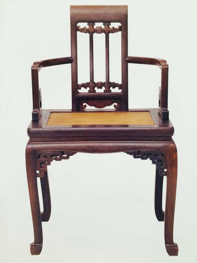 故宫博物院馆藏——紫檀家具_中期_红木_花卉