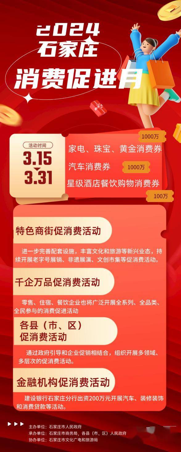 石家庄消费券上新啦!上哪儿抢?怎么用?看这里