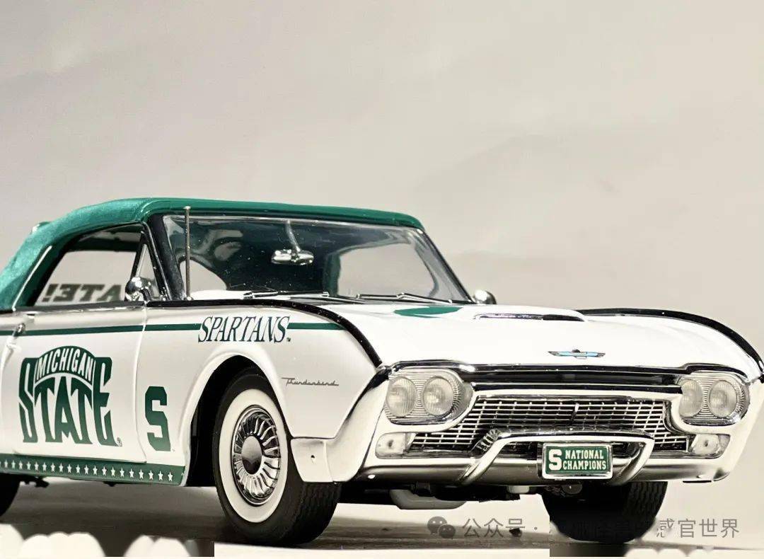 1961 福特雷鸟密歇根州立大学斯巴达人篮球队涂装_搜狐汽车_搜狐网
