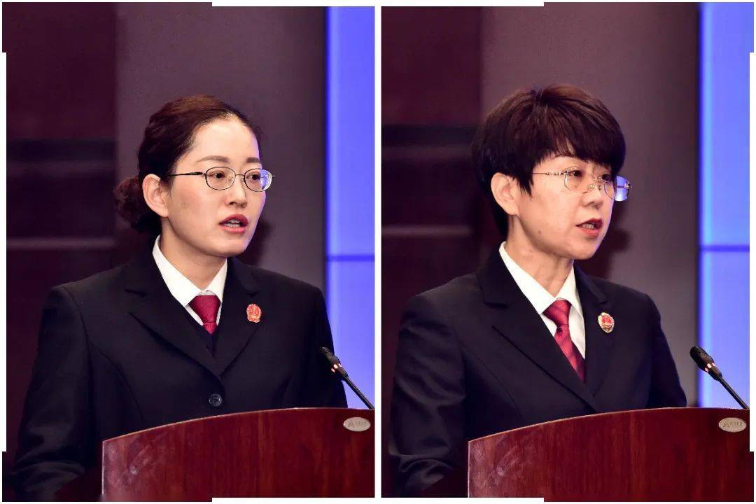 活动期间,刘红梅法官,兰茜检察官分别围绕青海木里矿区非法采矿刑事