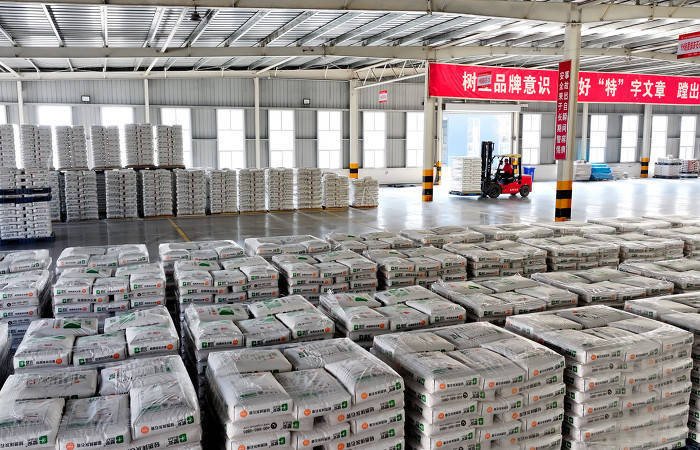 襄汾建材企业生产忙冲刺首季开门红