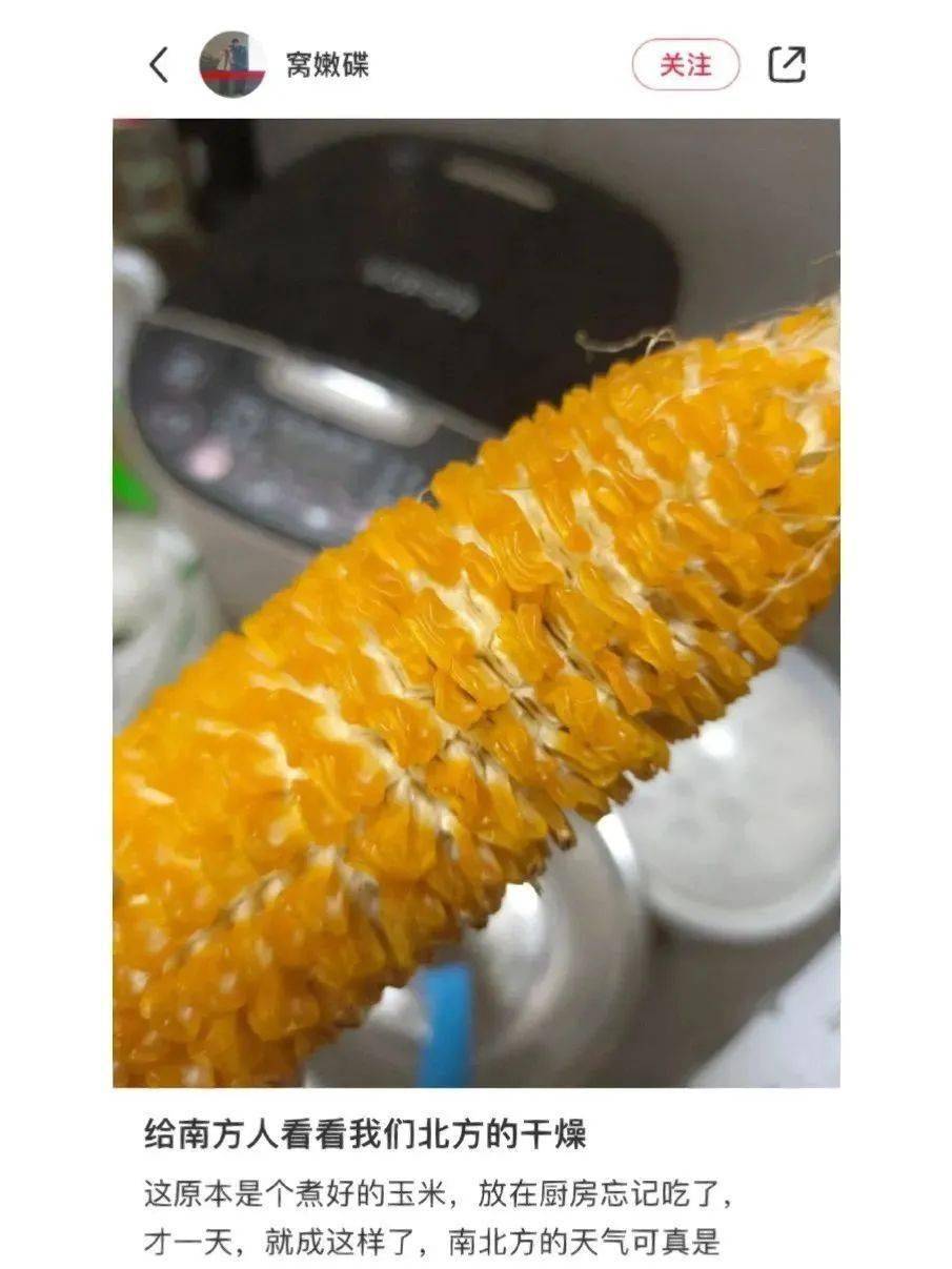 如果说南方是一个巨大的加湿器,那北方就是一个巨大的干燥剂.